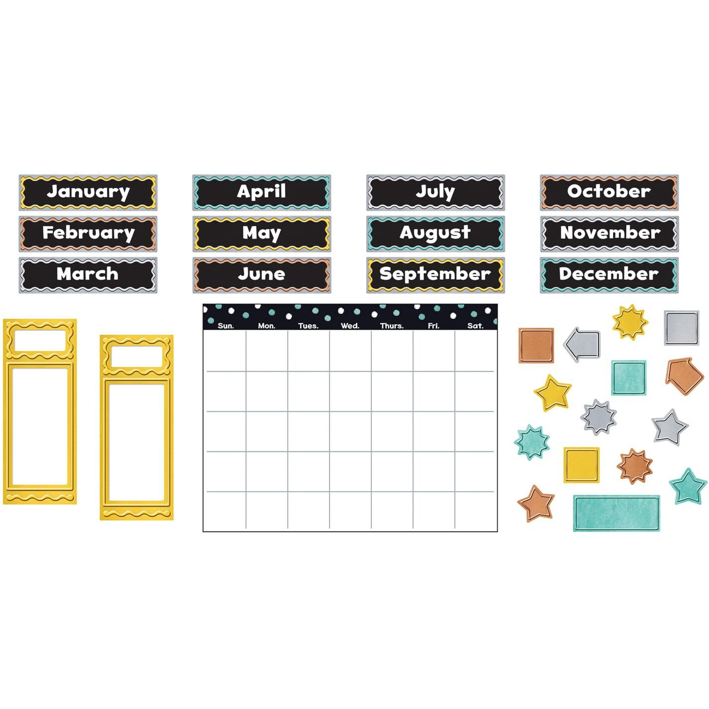 I HEART METAL CALENDAR BB SET