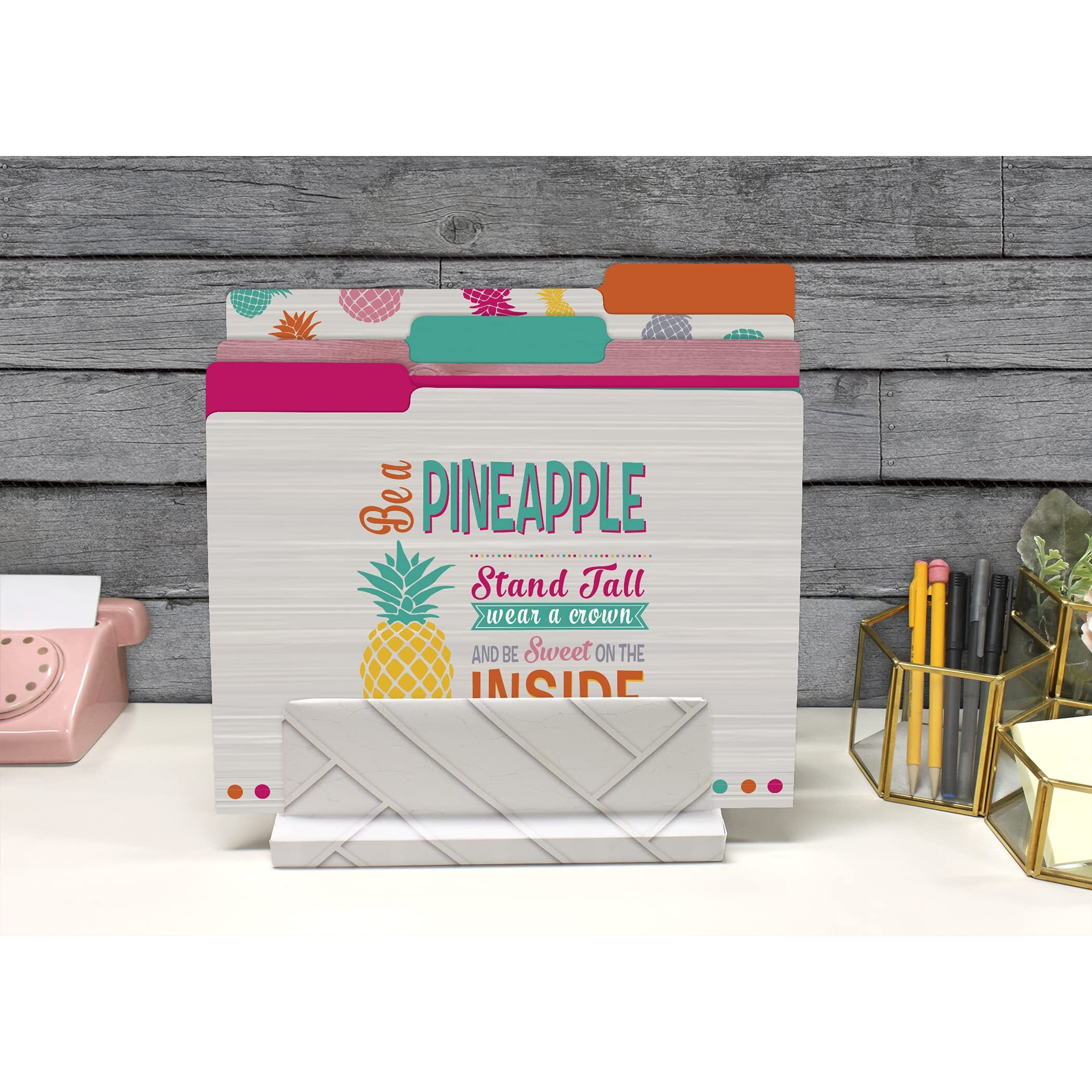 TROPICAL PUNCH FILE FOLDERS