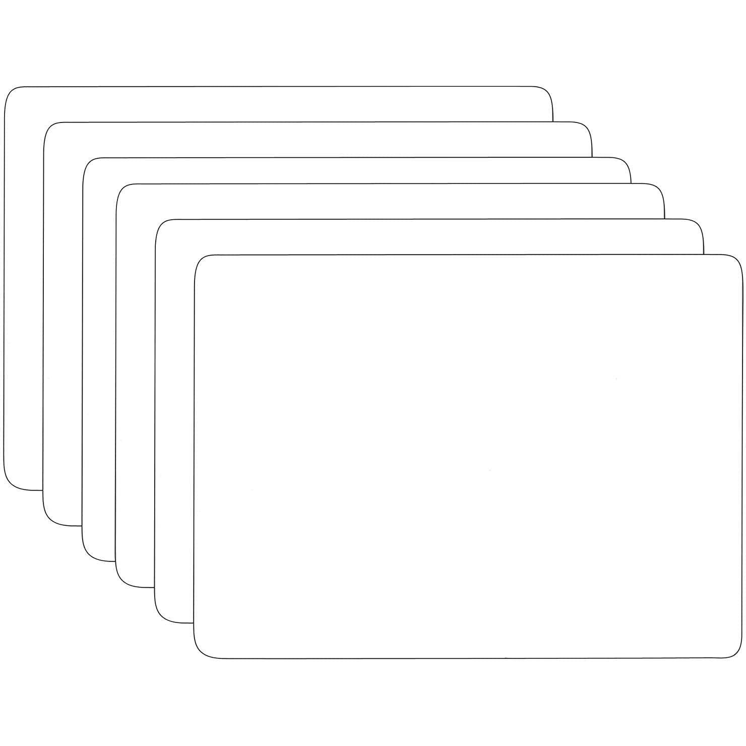 (6 EA) DRY ERASE BOARD 9.5X12