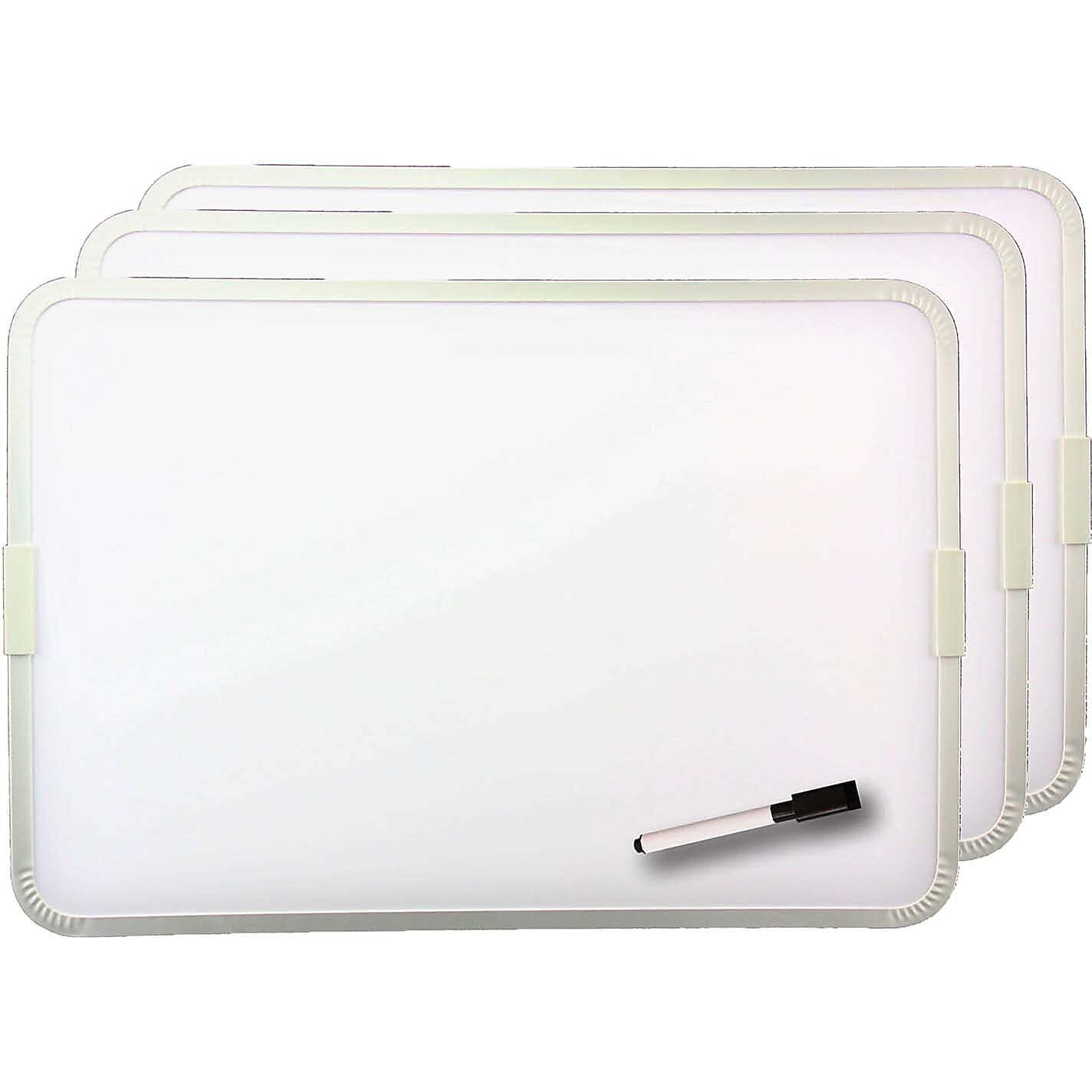 (3 EA) 2 SIDED MAGNETIC DRY ERASE