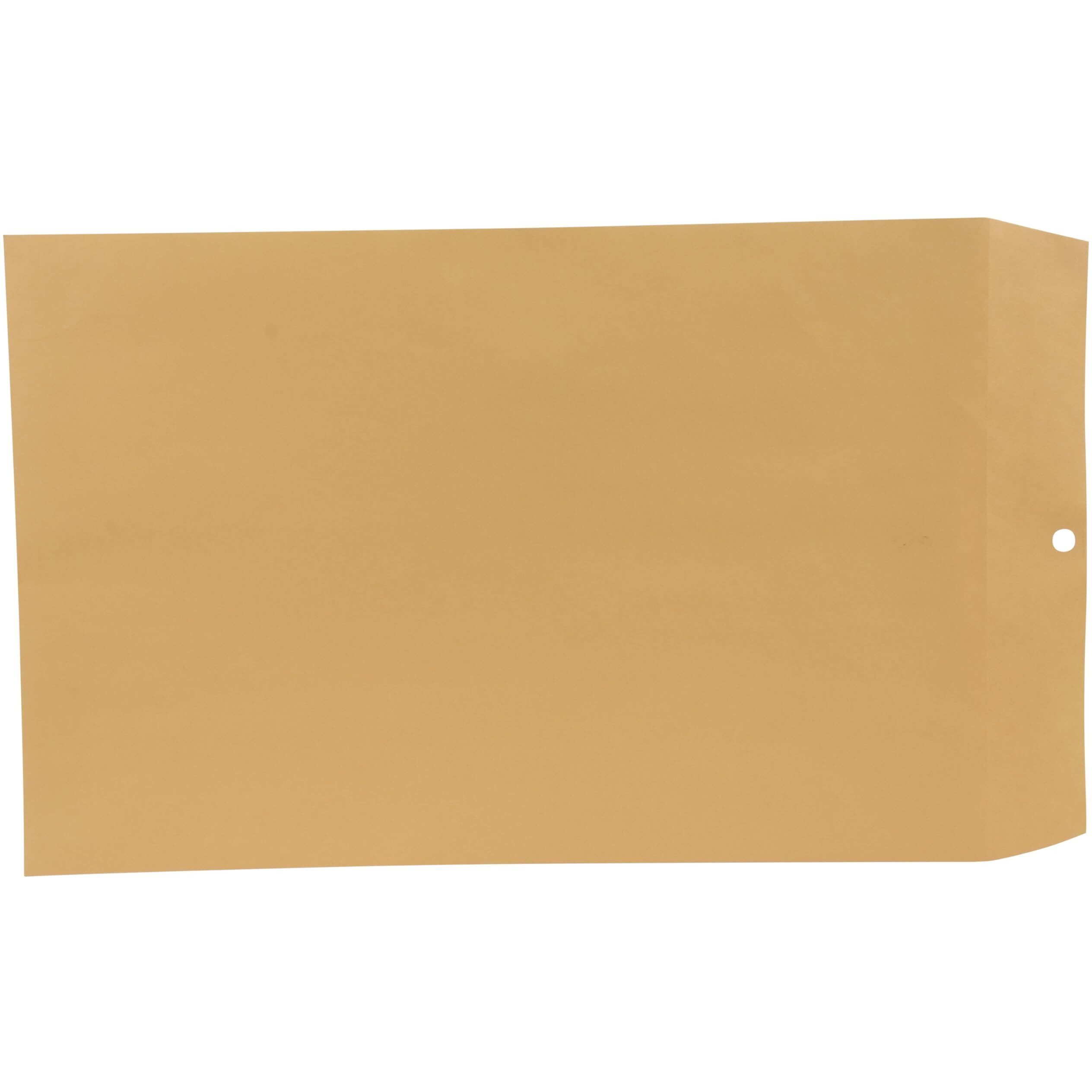 School Smart Kraft Envelope with Clasp, 10 x 15 Inches, Pack of 100