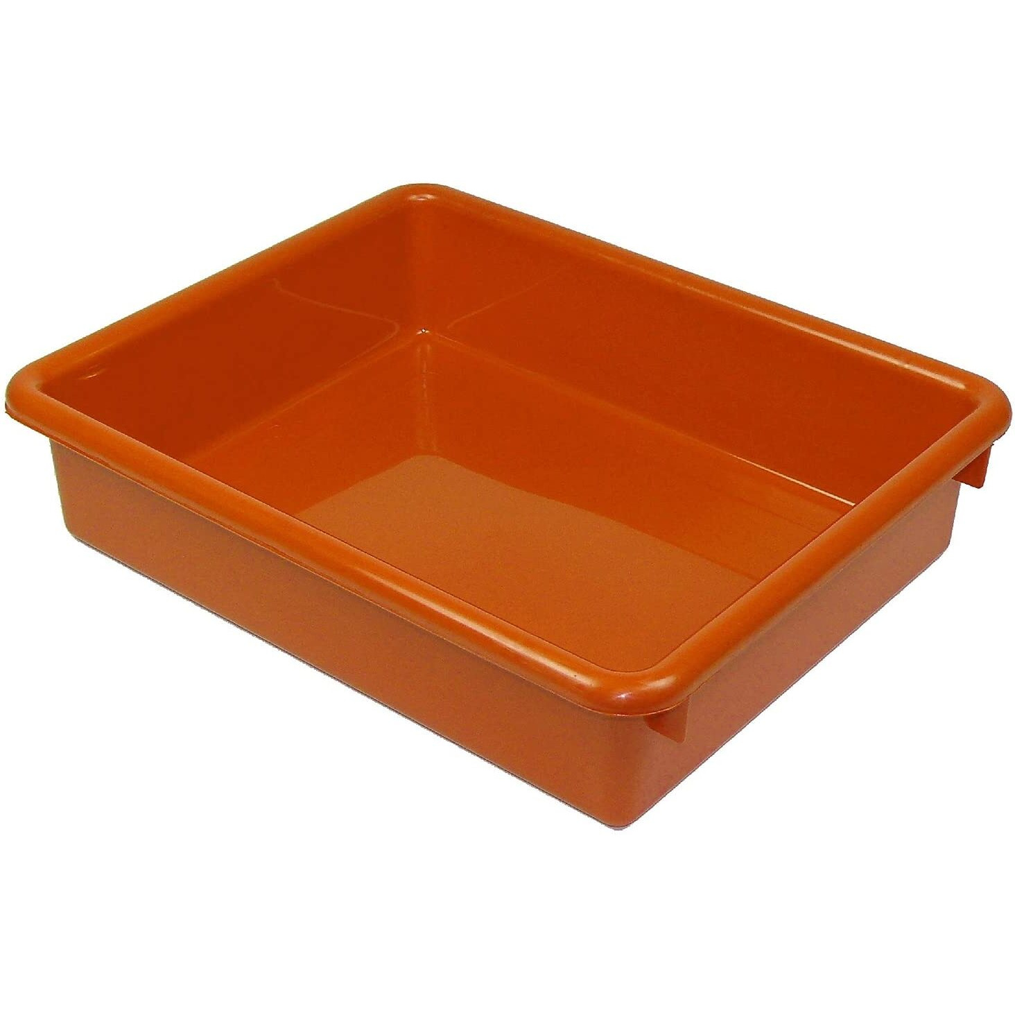 (3 EA) 3IN ORNG STOWAWAY LTTR TRAY