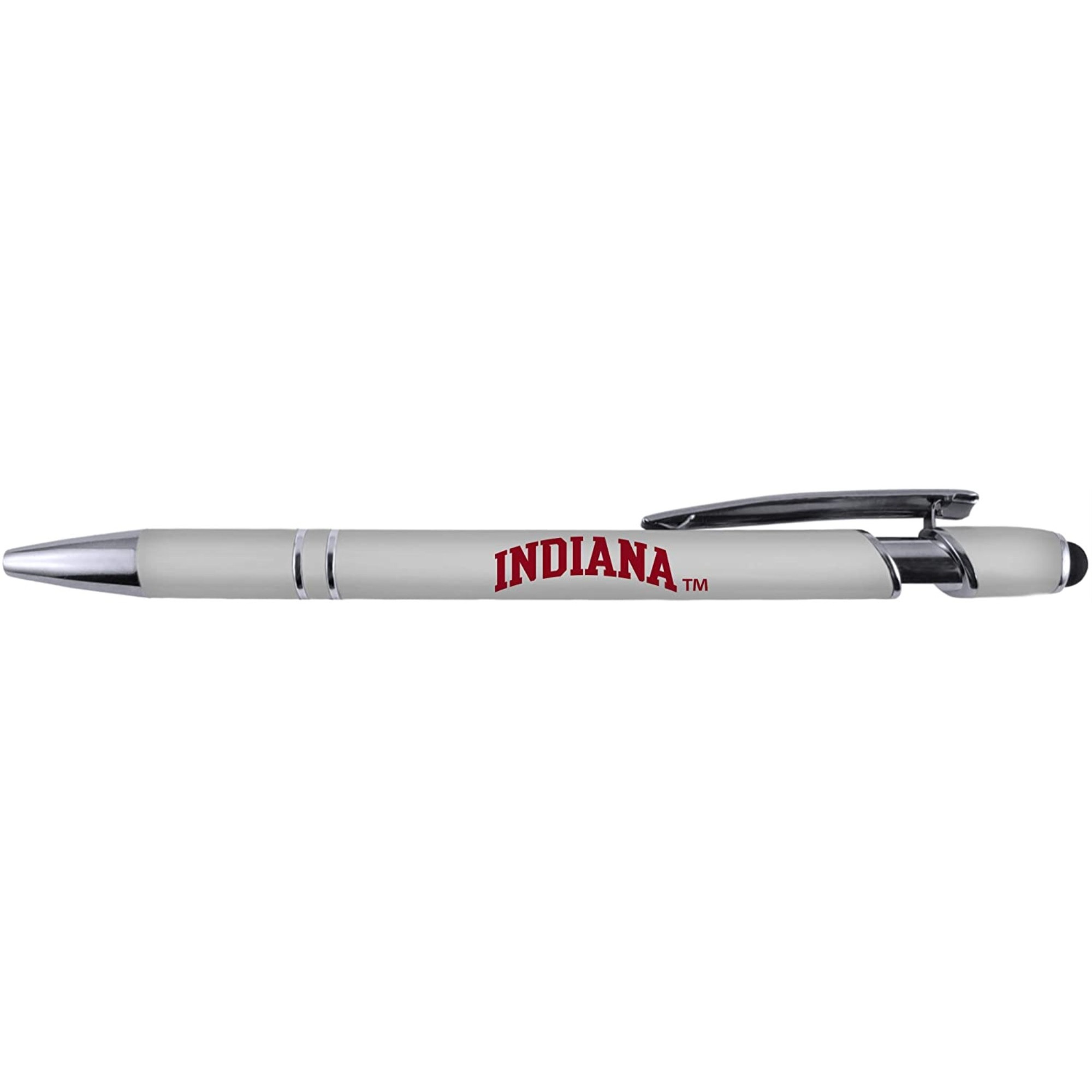 Indiana Hoosiers Gift Set - Spiral Notebook and Comfort Feel Metal Pen (2332)
