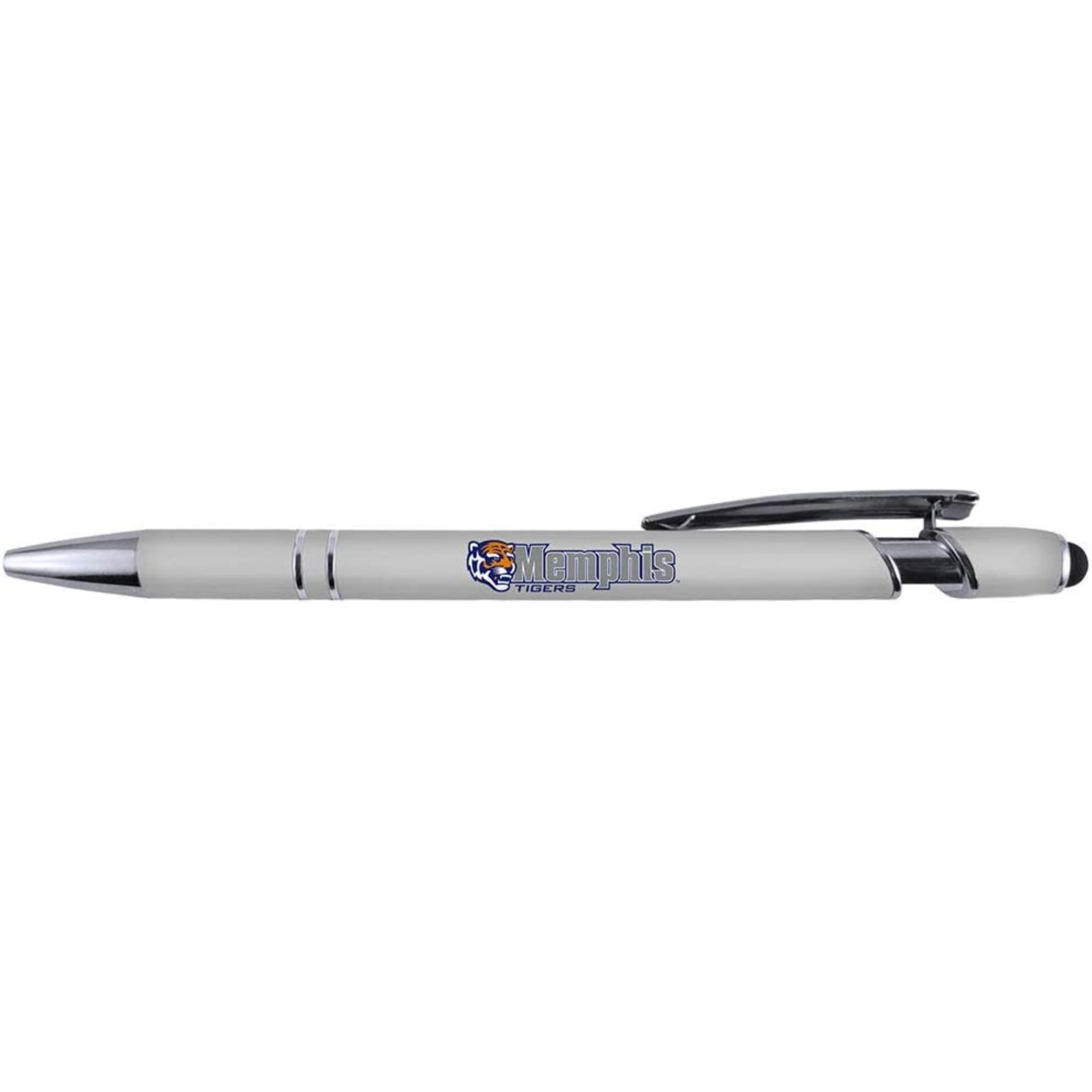 Memphis Tigers Gift Set - Spiral Notebook and Comfort Feel Metal Pen (2369)