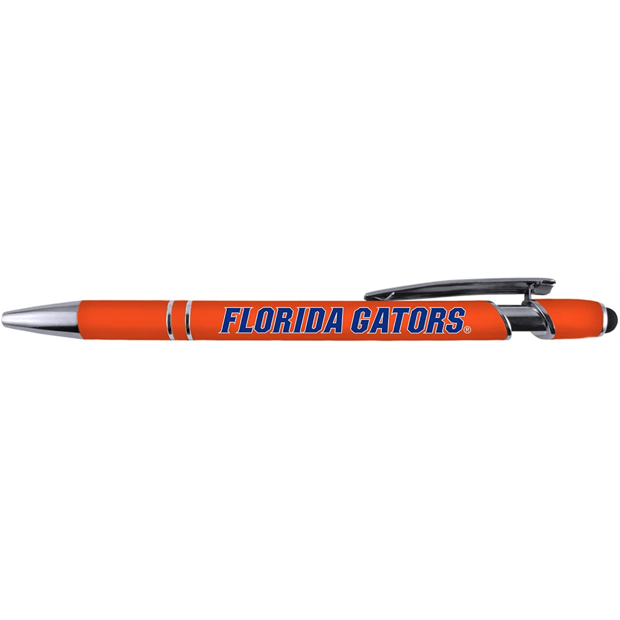 Florida Gators Gift Set - Spiral Notebook and Comfort Feel Metal Pen (2326)