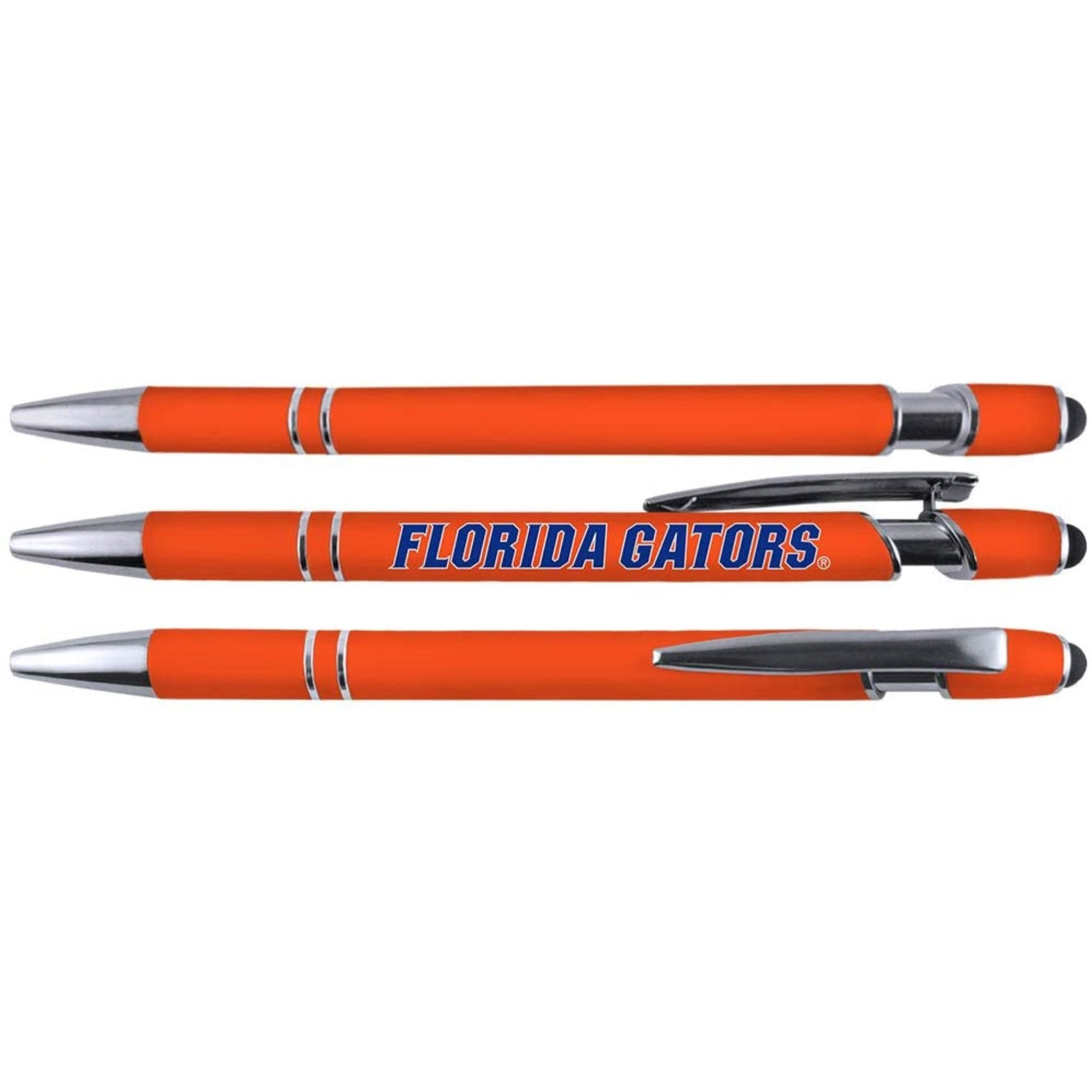 Florida Gators Gift Set - Spiral Notebook and Comfort Feel Metal Pen (2326)