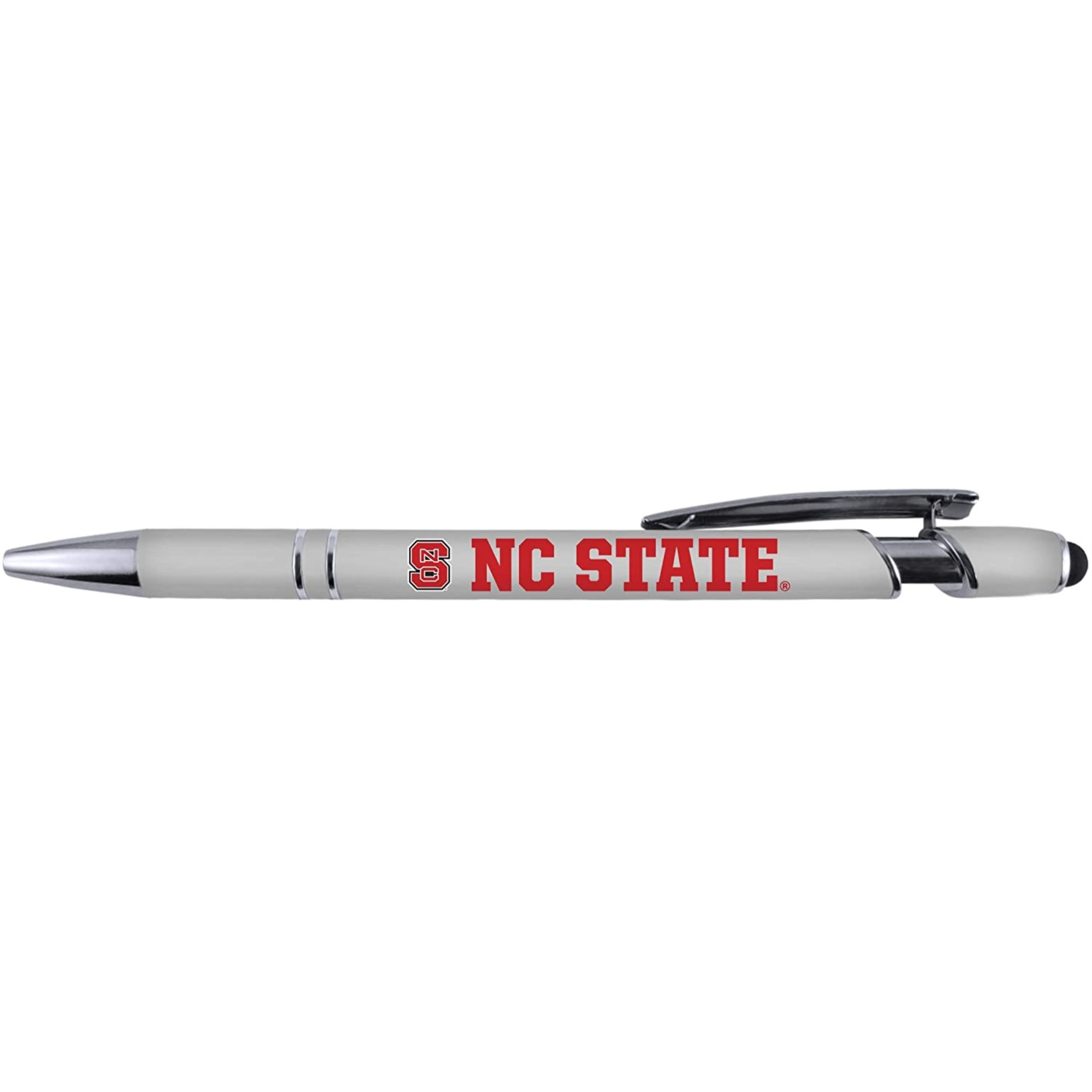 NC State Wolfpack Gift Set - Spiral Notebook and Comfort Feel Metal Pen (2322)