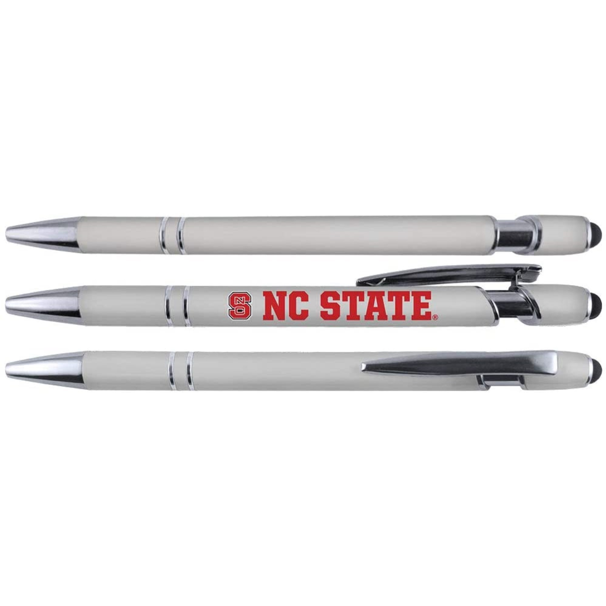 NC State Wolfpack Gift Set - Spiral Notebook and Comfort Feel Metal Pen (2322)