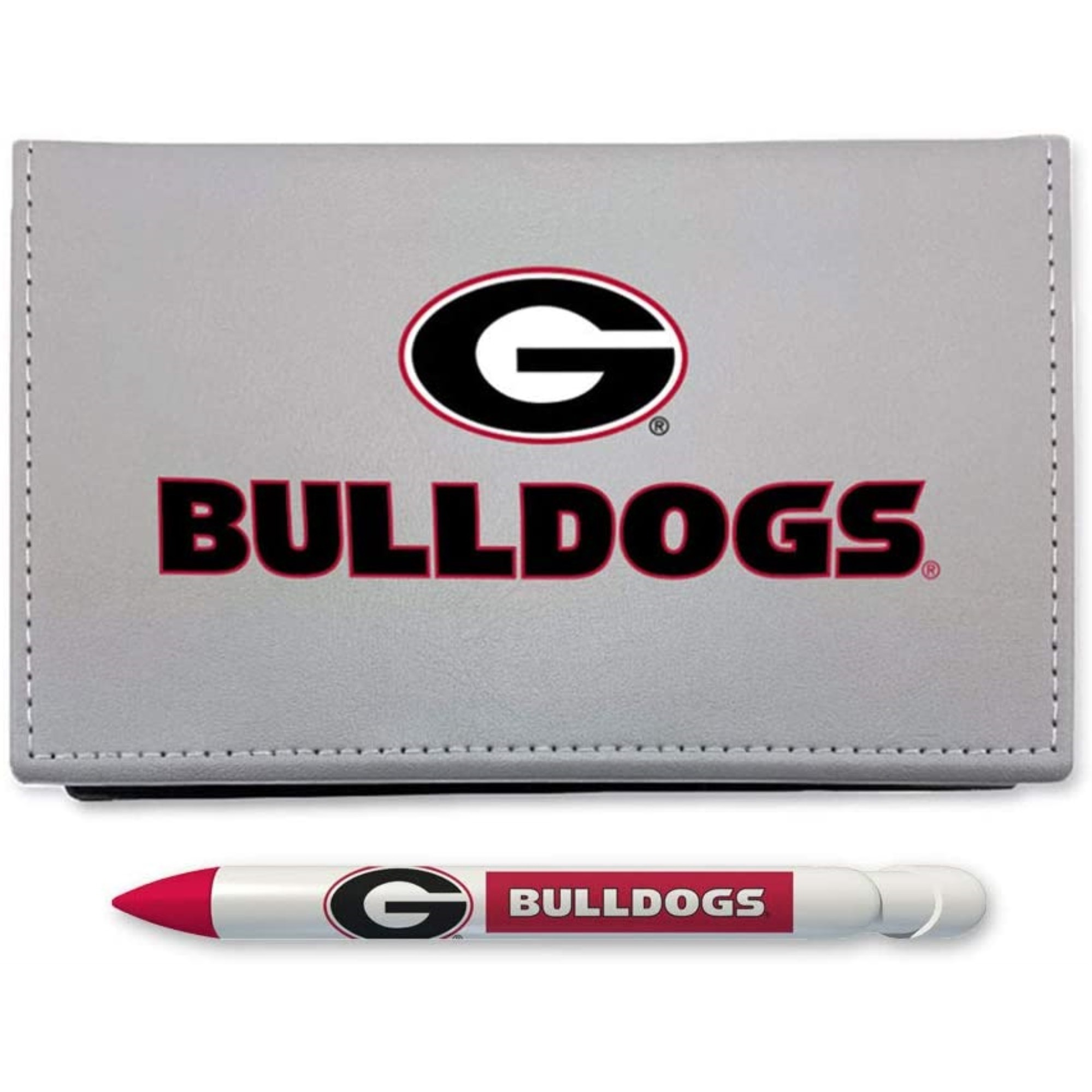 Georgia Sticky Note Desk Set with Rotating Message Pen (2204)