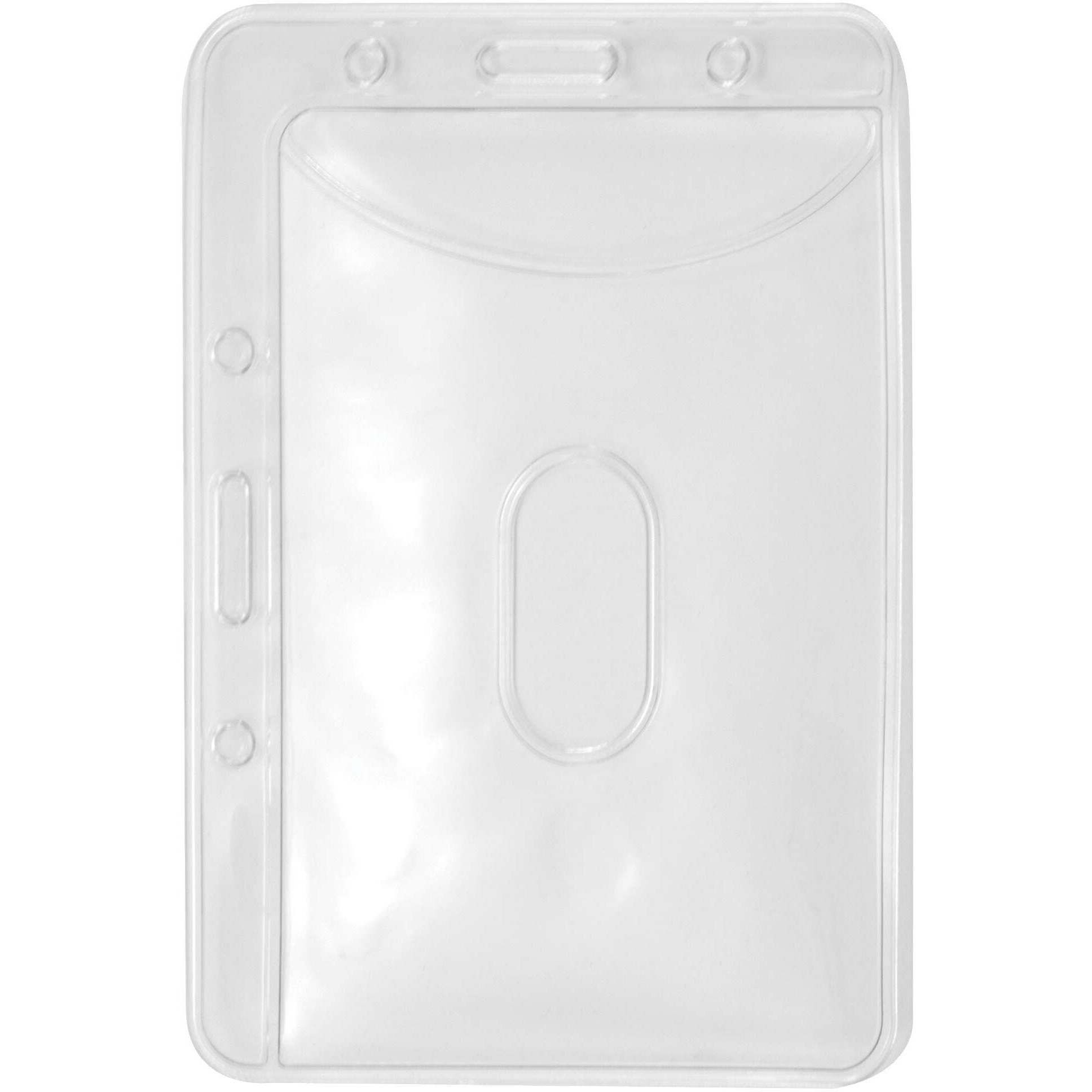 Advantus Antimicrobial ID & Security Pack - Horizontal/Vertical - 1 / Pack - Multicolor
