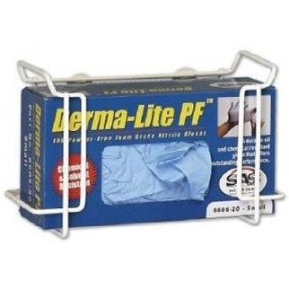 Single Wire Glove Box Dispenser, White