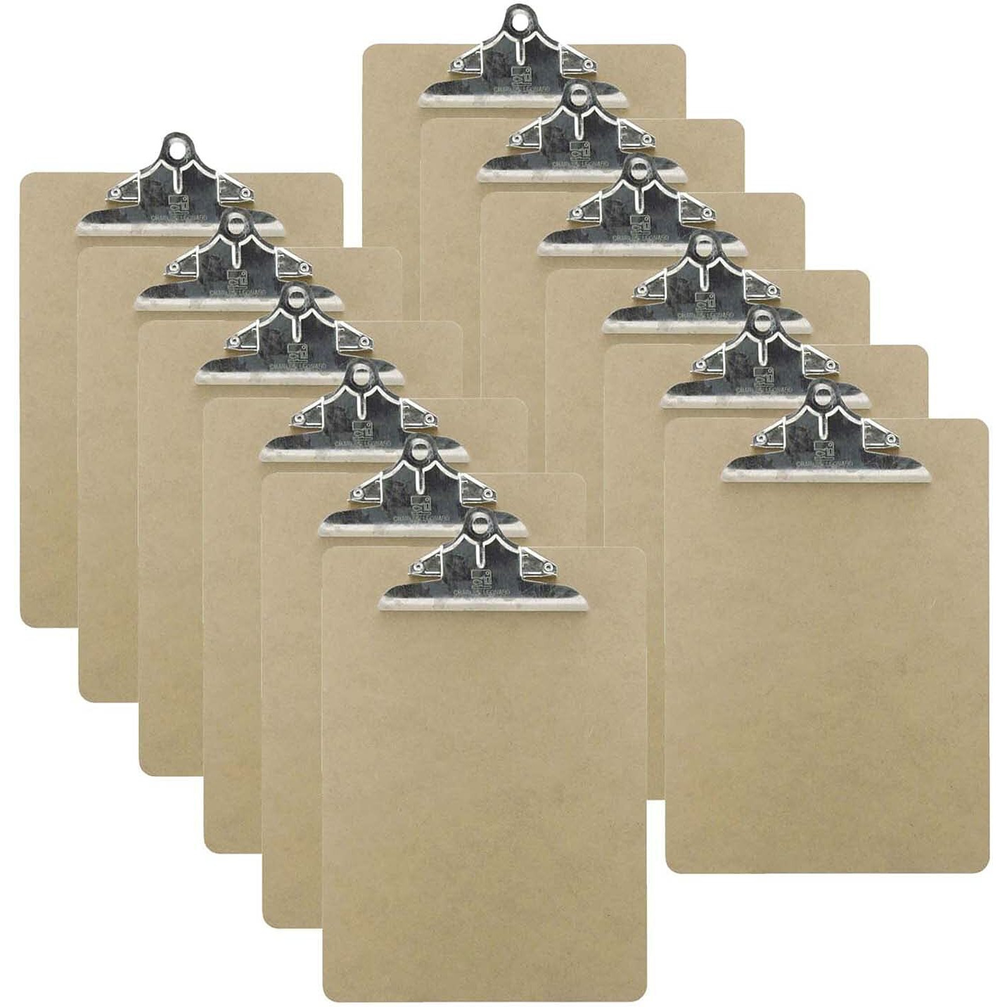 (12 EA) HARDWOOD CLIPBOARD LETTER