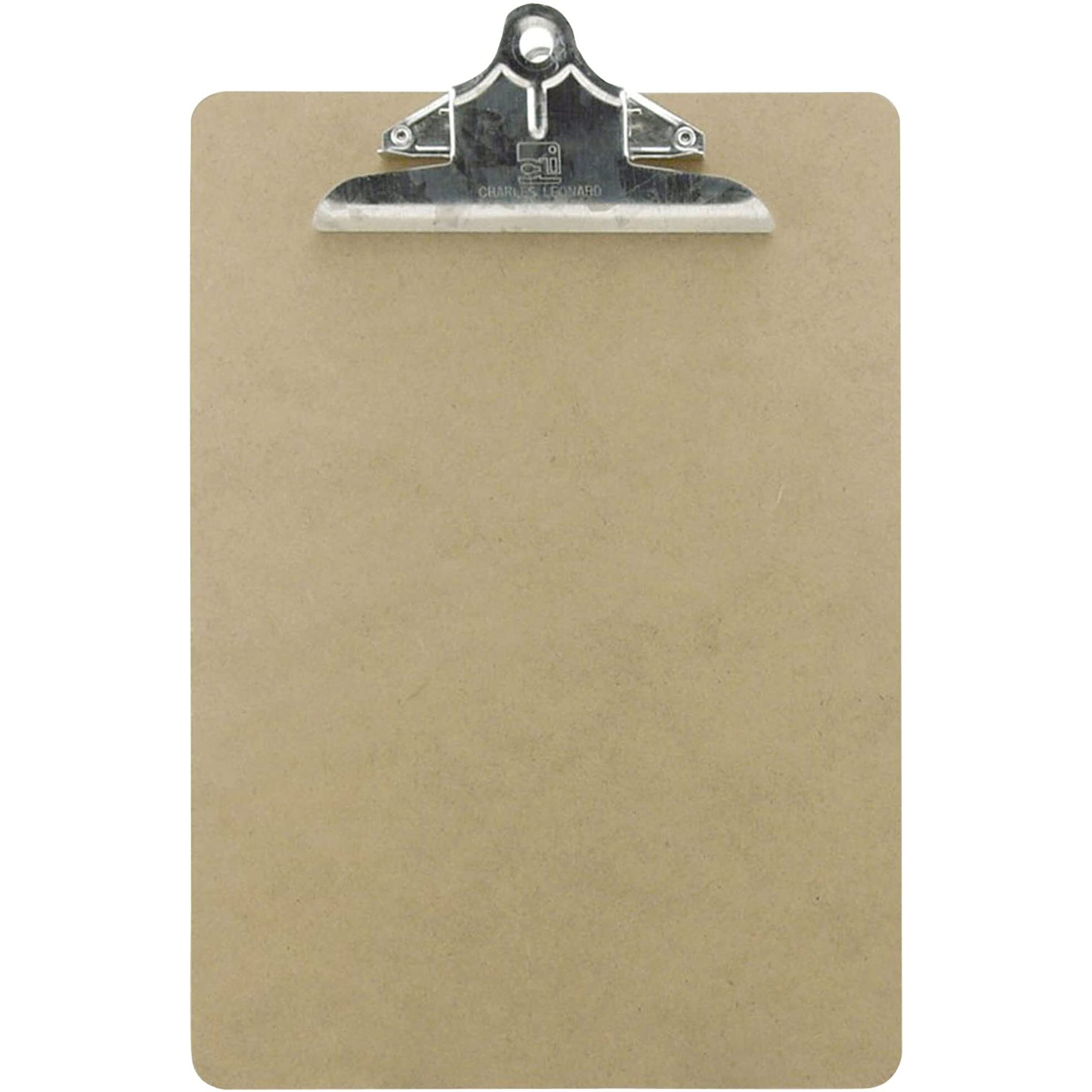 (12 EA) HARDWOOD CLIPBOARD LETTER