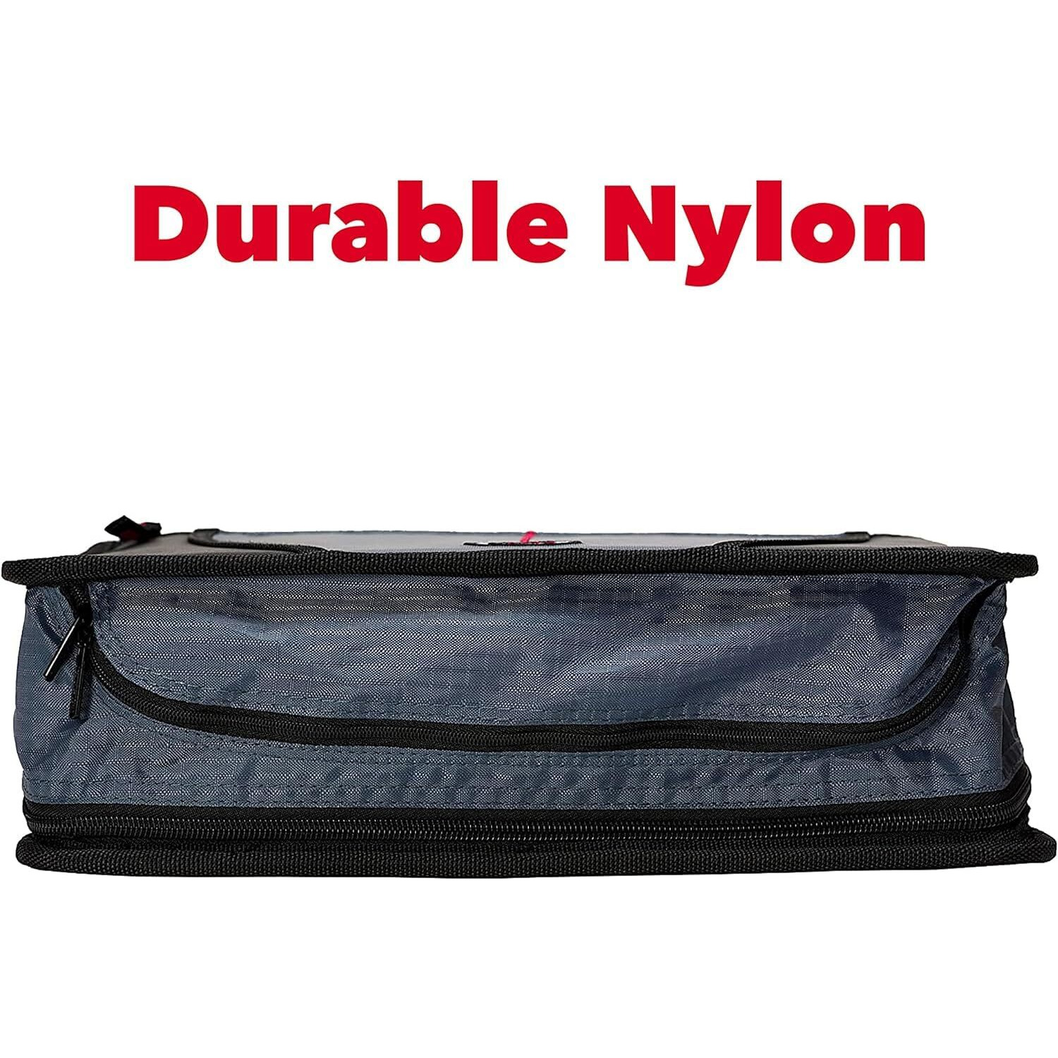 The Mighty Zip Tab-3 Inch Zipper Binder w/ removeable file folder- Magenta