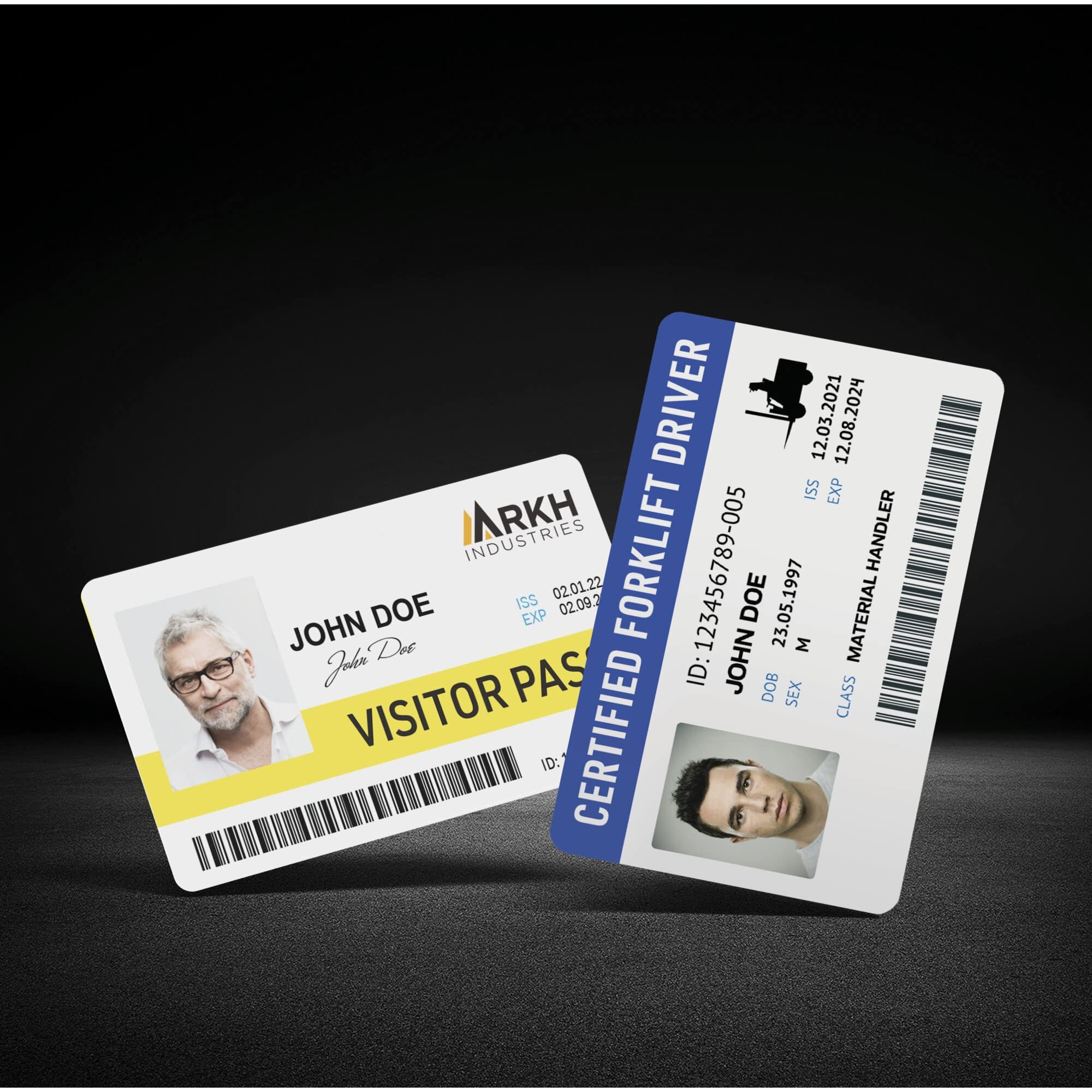 Avery ID Card - 80 - Rectangular Shape - Double Sided - Durable, Hand Writable, Printable, Water Proof, Chemical Resistant, Abrasion Resistant, Tear Resistant, UV Resistant - Industrial, Conference, B