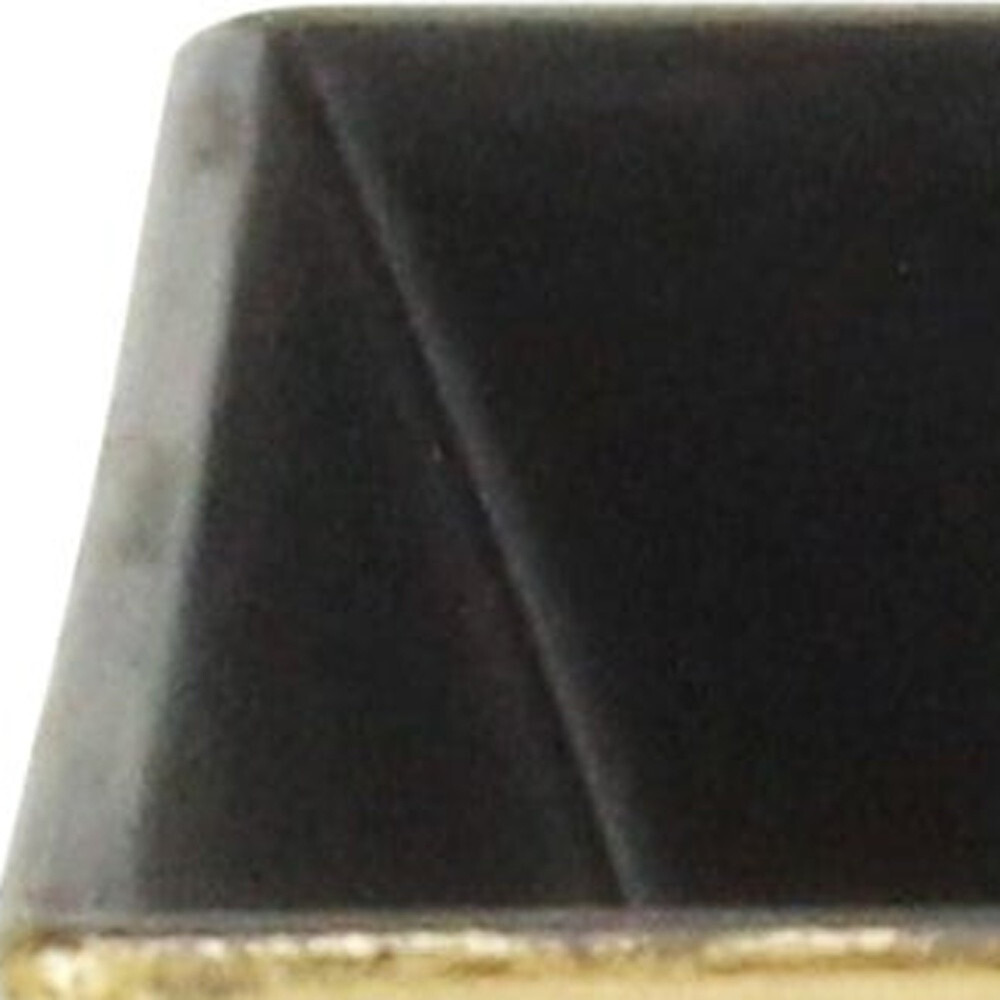 5" Gold Recycled Plastic Indoor Outdoor Square Nursery Pot