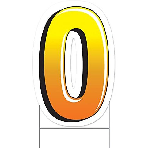 Plastic  0  Yard Sign