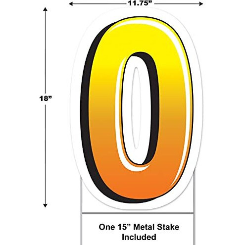 Plastic  0  Yard Sign