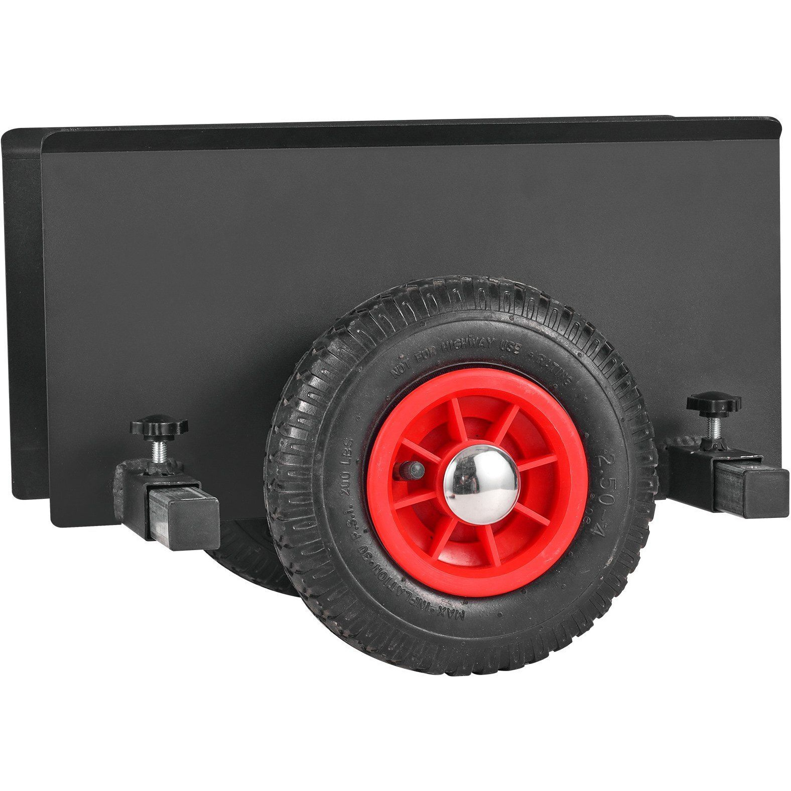 VEVOR Panel Dolly, 600LBS Capacity Slab Dolly, Heavy-duty Drywall Mover with 8" Pneumatic Wheels, Adjustable Clamp Panel Cart for Drywall Sheet, Material Handling, All Terrain Moving Cart