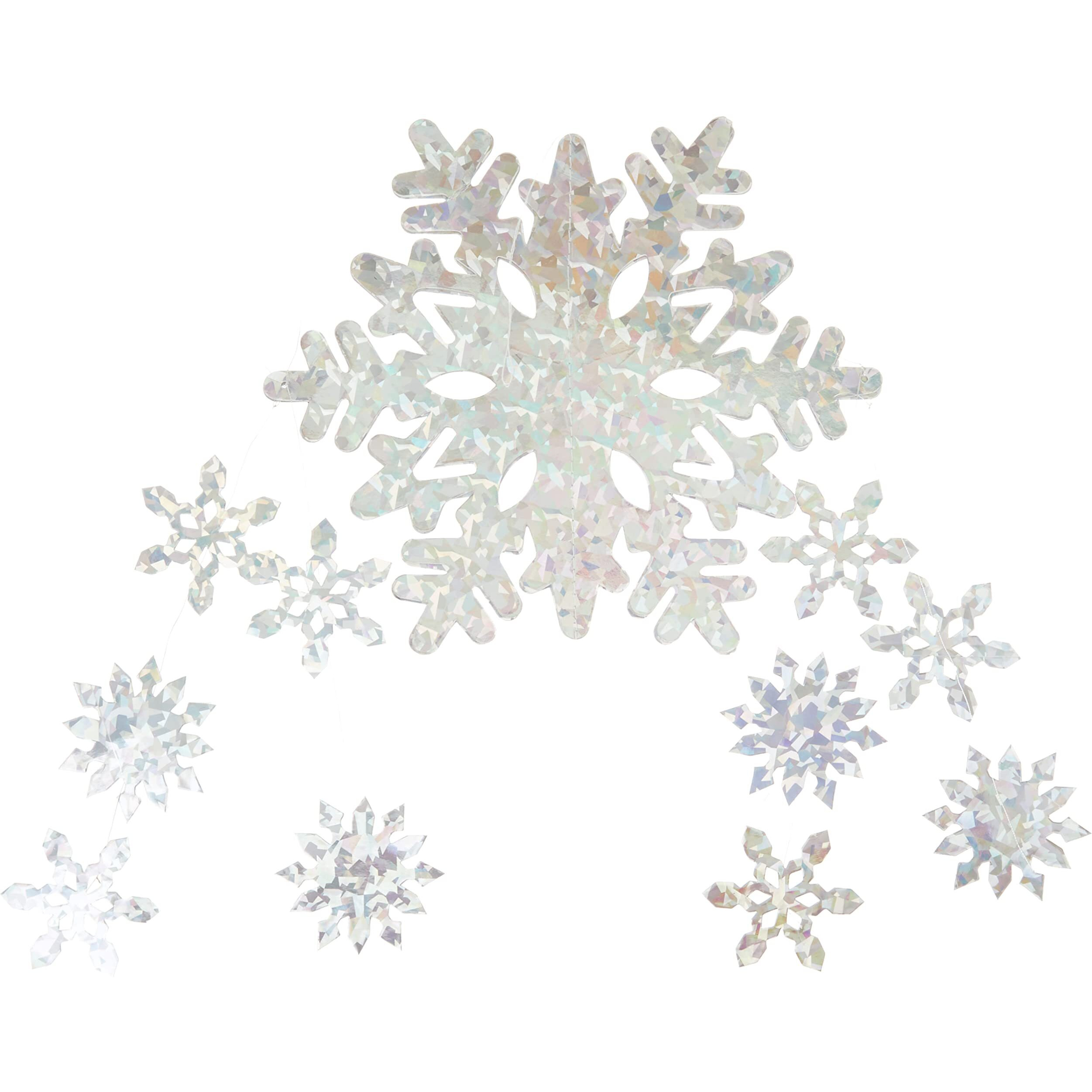 3-D Snowflake Mobile