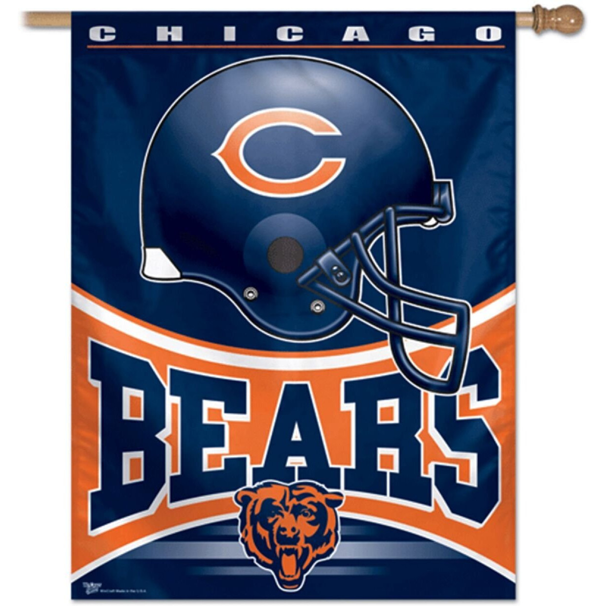 Chicago Bears Banner 27x37