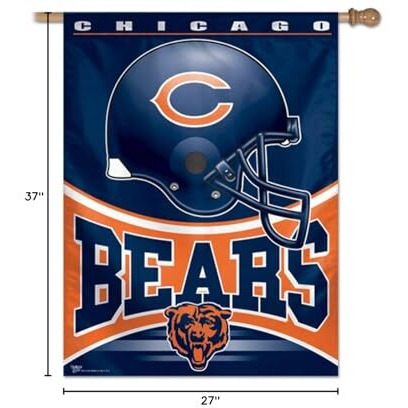 Chicago Bears Banner 27x37