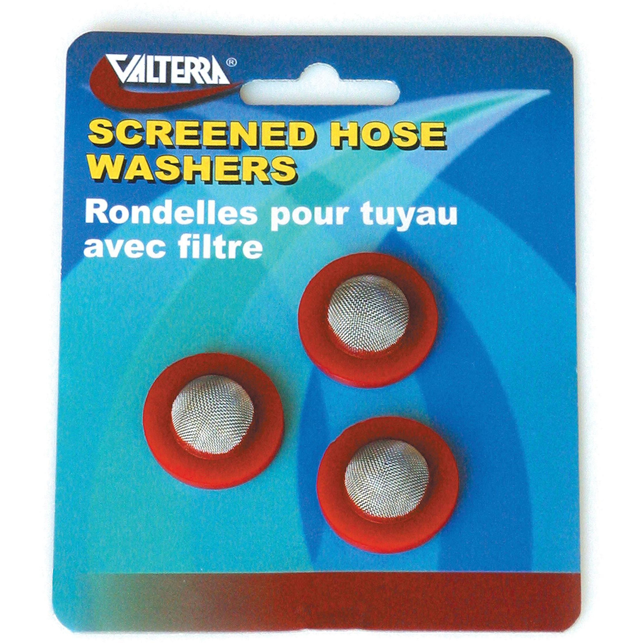 HOSE WASHERS W/SCREEN 3/C