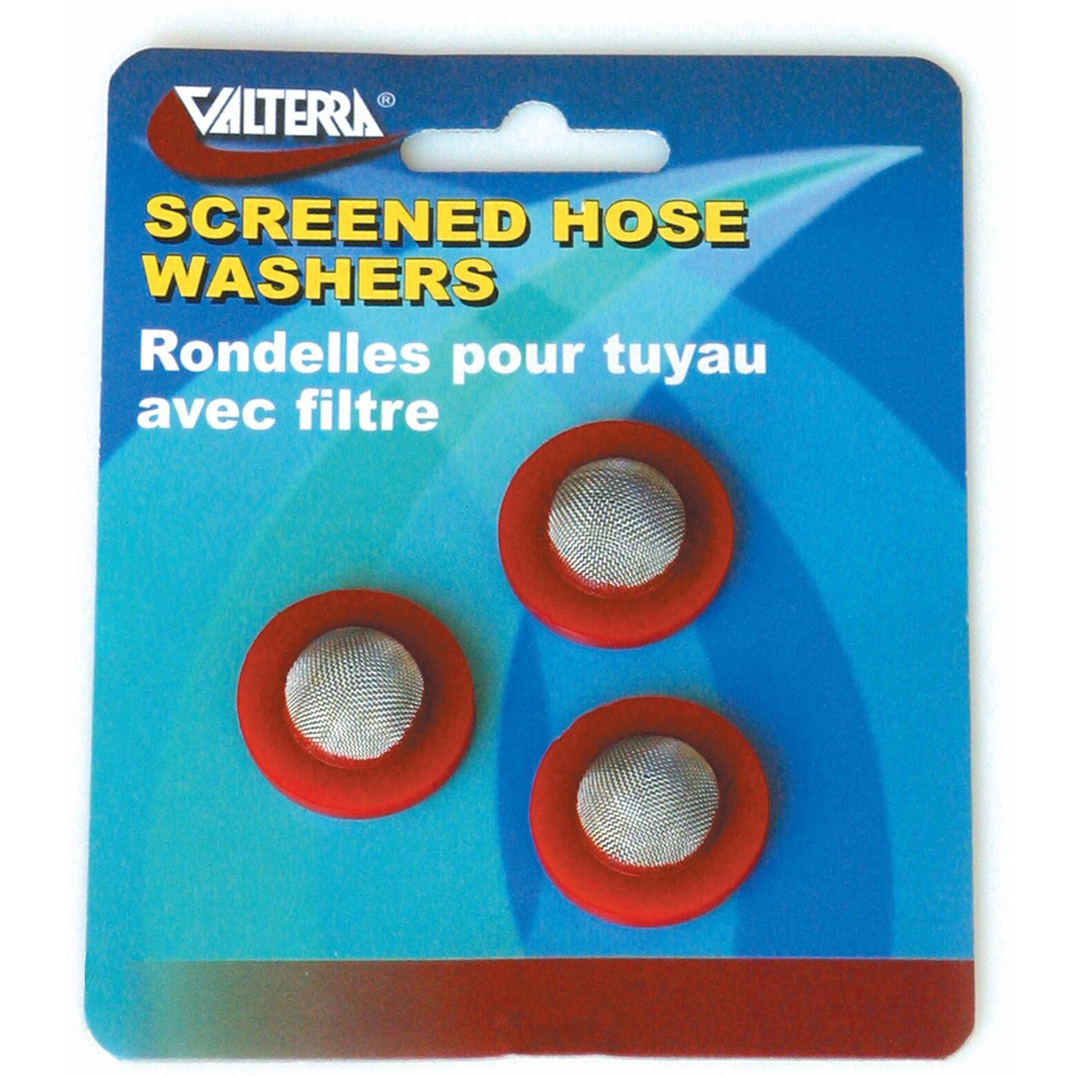 HOSE WASHERS W/SCREEN 3/C