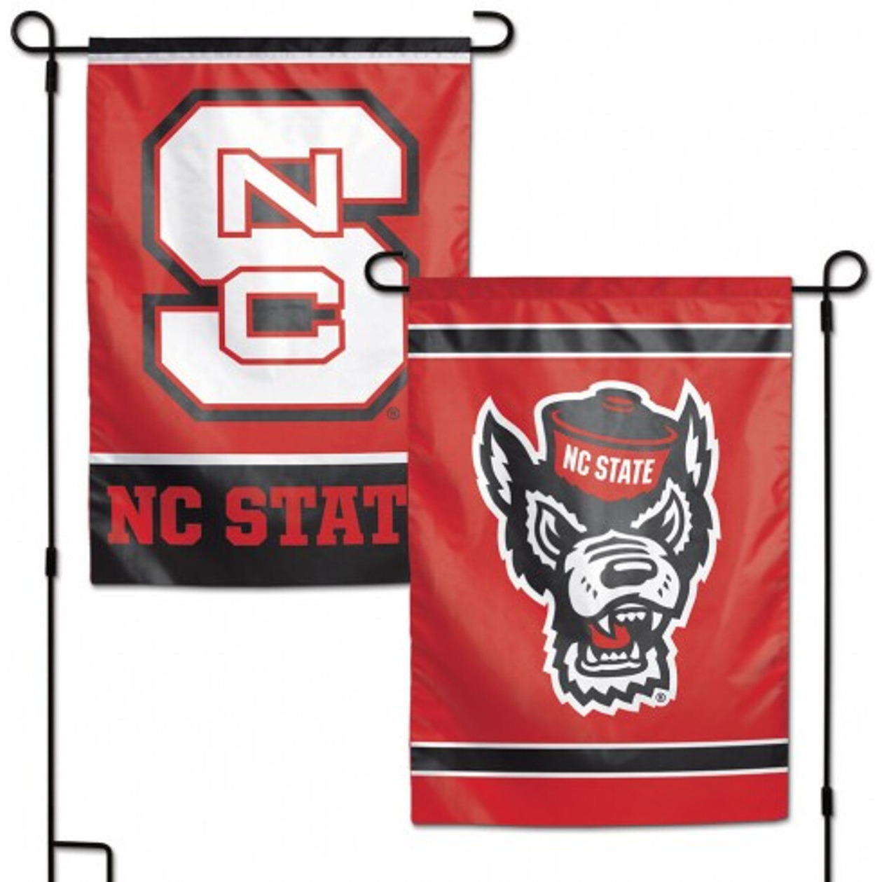 North Carolina State Wolfpack Flag 12x18 Garden Style 2 Sided