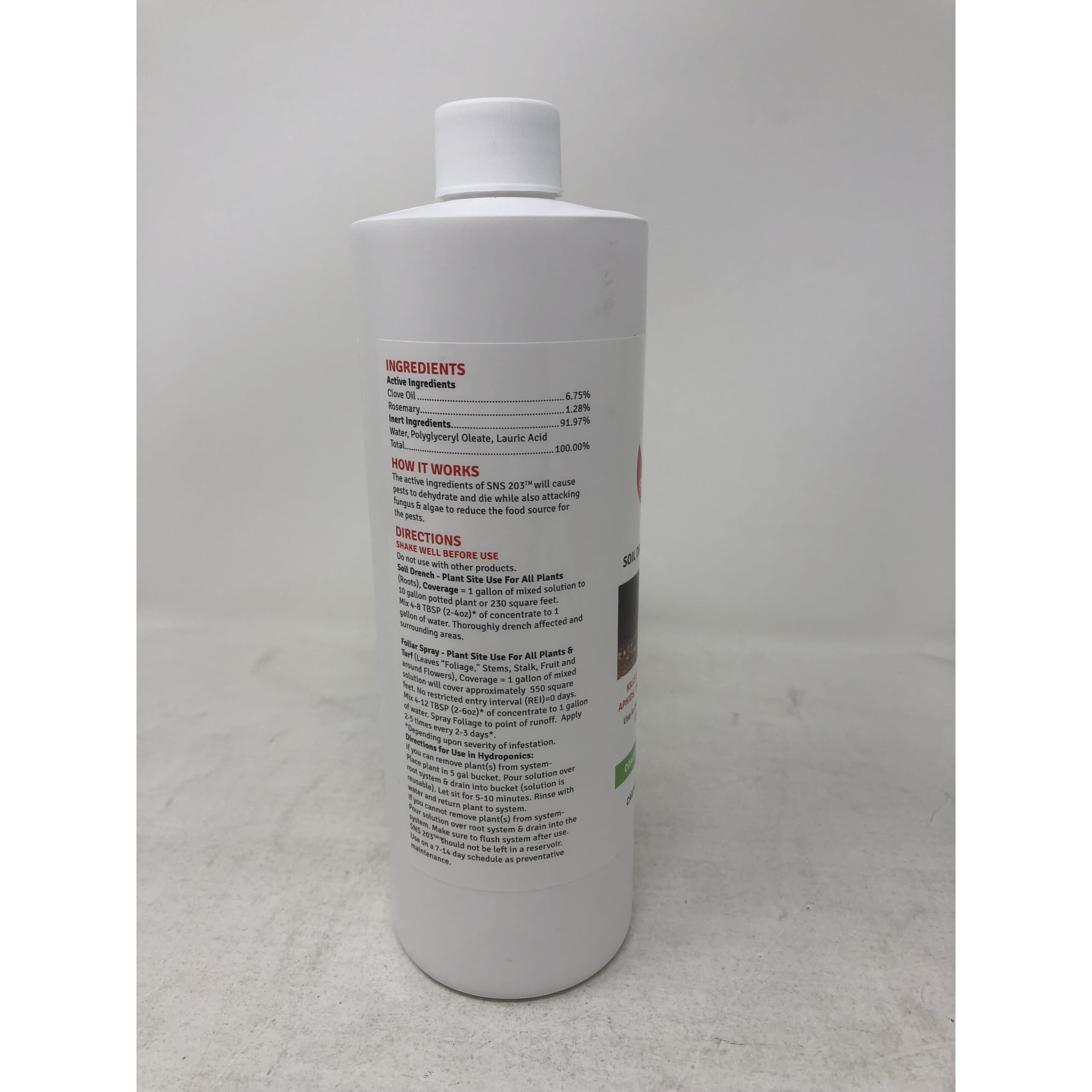 SNS 203 Soil Drench & Foliar Spray 16 fl oz