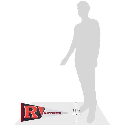 Rutgers Scarlet Knights Pennant 12x30 Premium Style