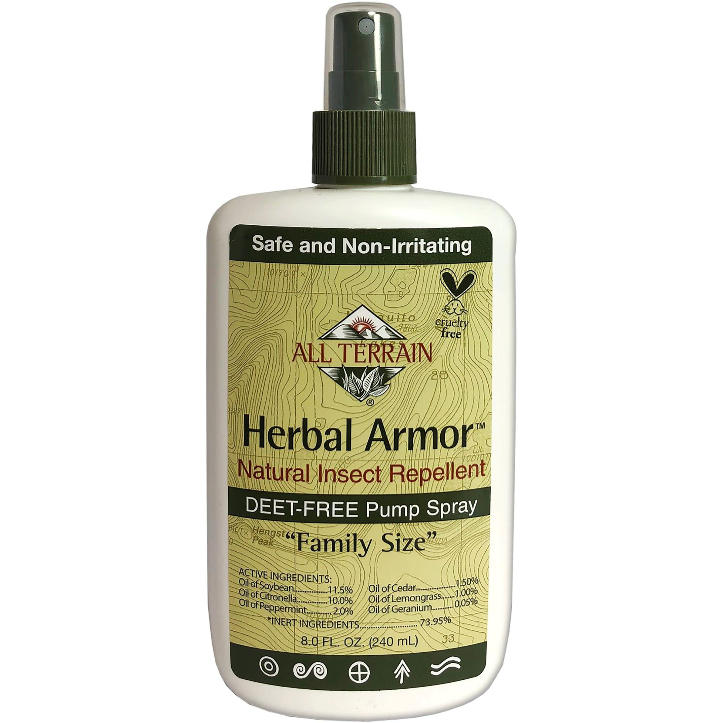 All Terrain - Herbal Armor Natural Insect Repellent Family Size - 8 Fl Oz(D0102H5K632)