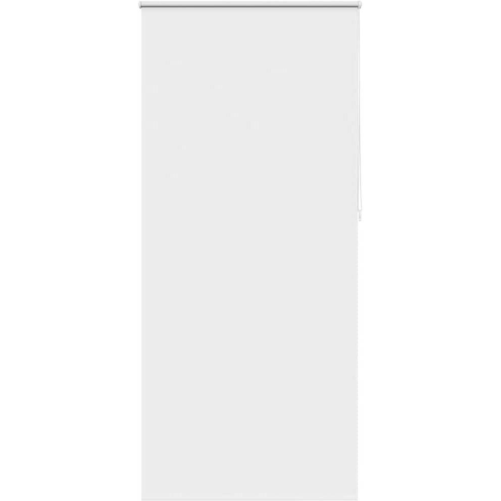 vidaXL Roller blind Blackout 39.4&quotx90.6" White