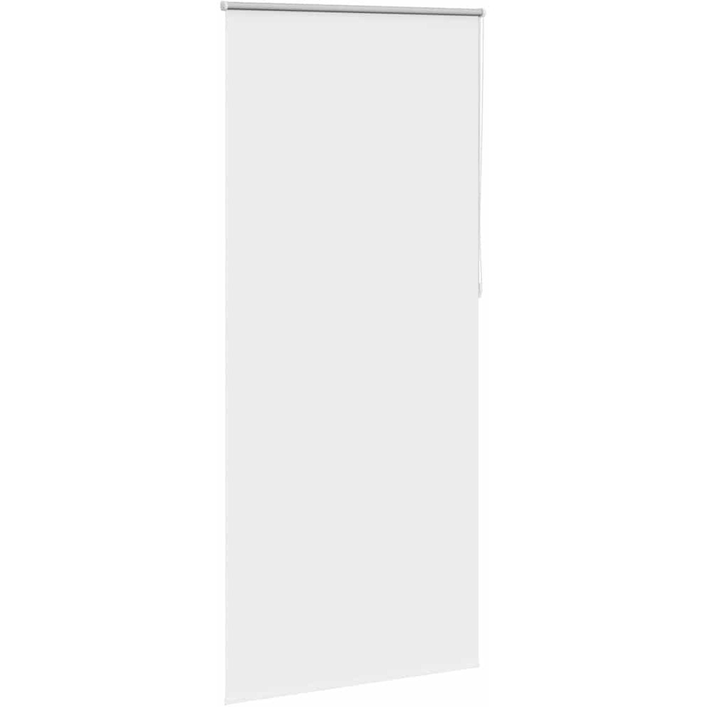 vidaXL Roller blind Blackout 39.4&quotx90.6" White