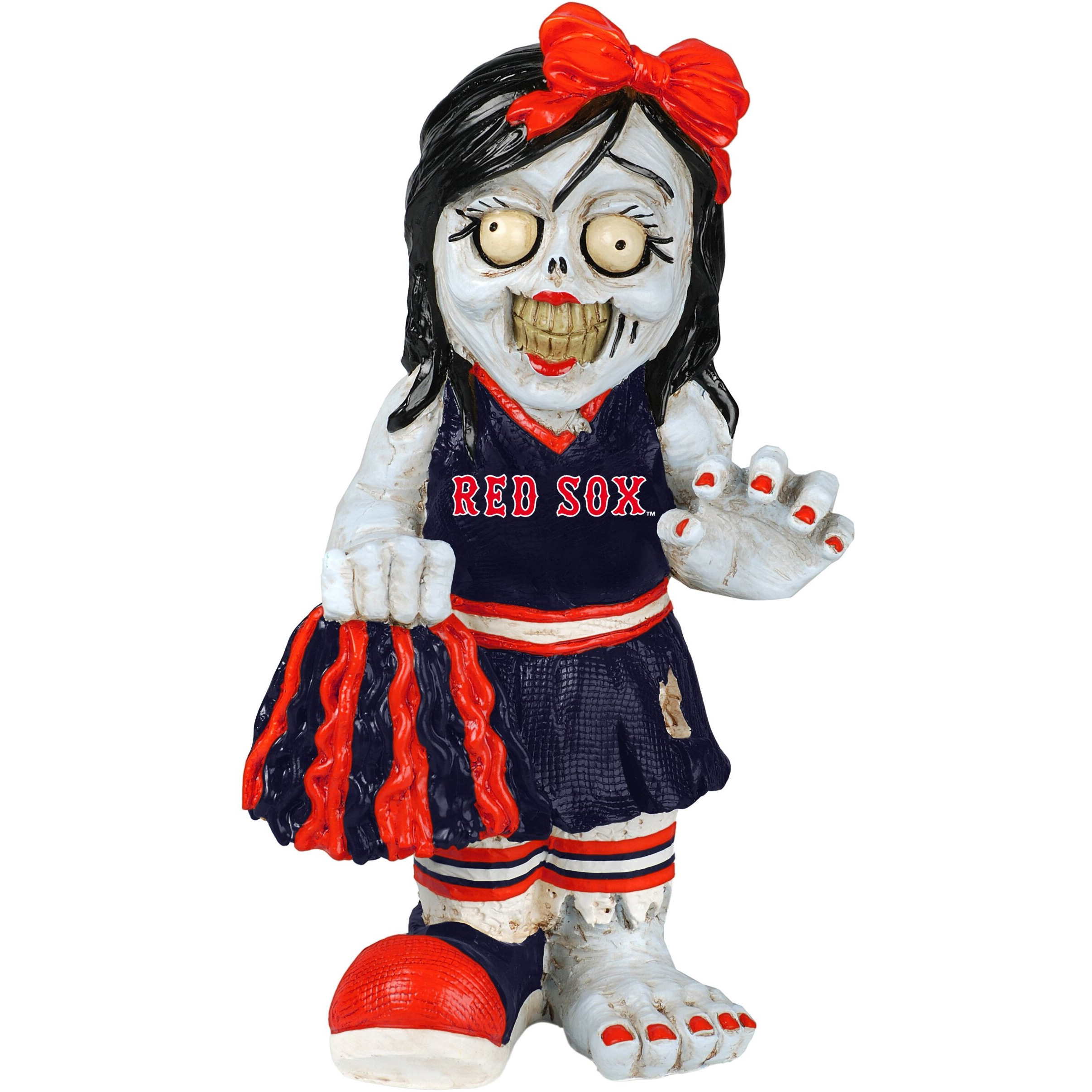 Boston Red Sox Zombie Cheerleader Figurine CO