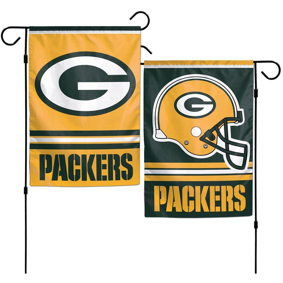 Green Bay Packers Flag 12x18 Garden Style 2 Sided