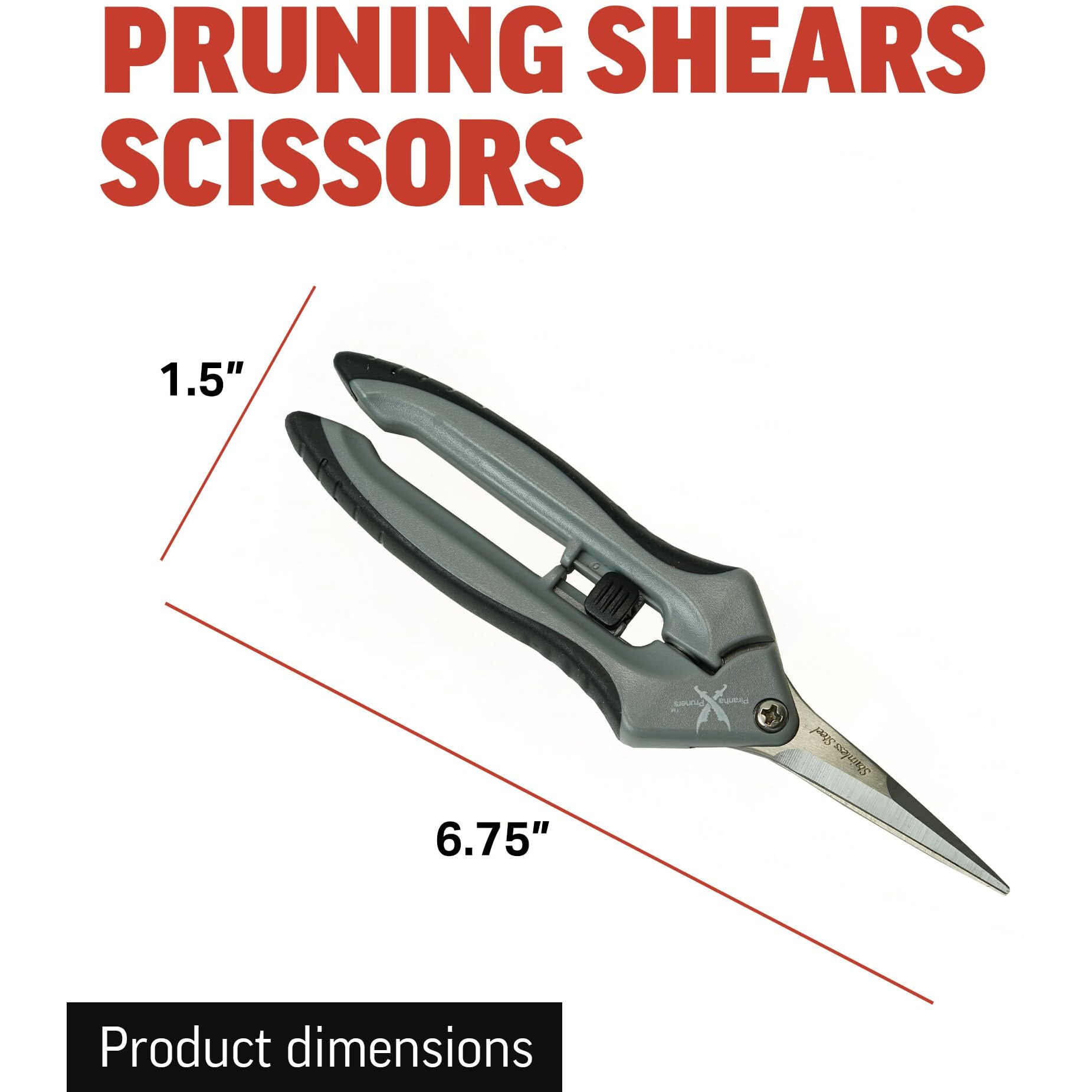 Piranha Pruner Trimming Scisso