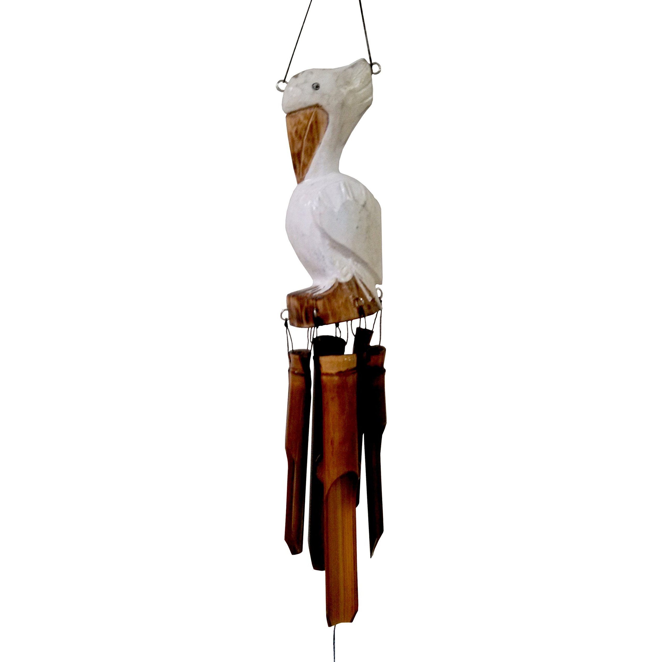 Mini 8" Pelican Bamboo Wind Chime