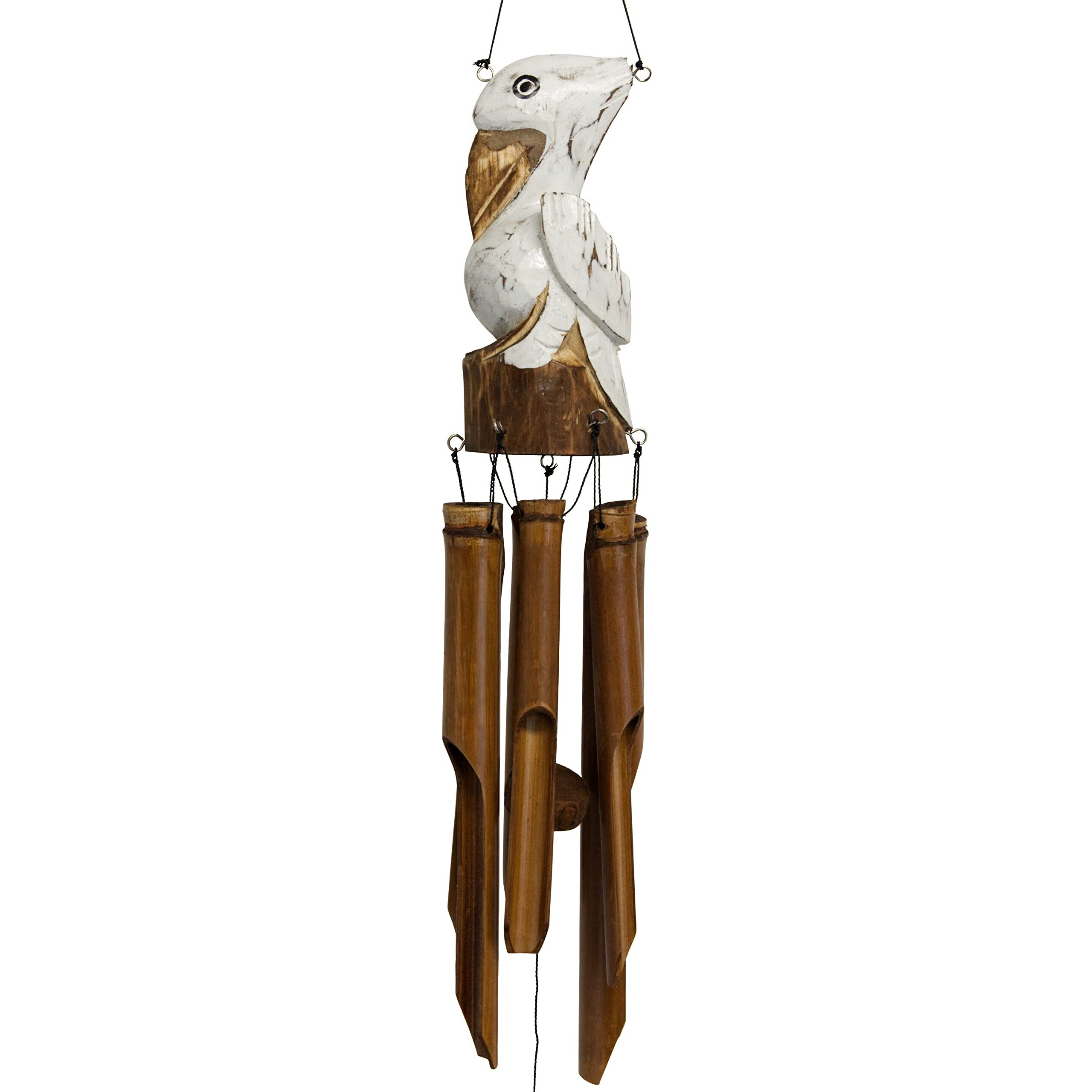 Mini 8" Pelican Bamboo Wind Chime
