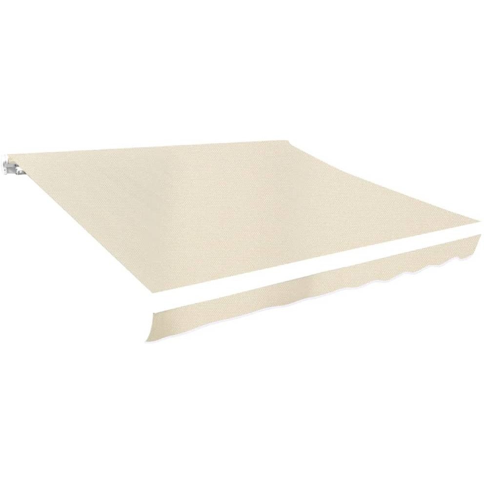 Awning Top Canvas Cream 9' 10&quotx8' 2" (Frame Not Included)
