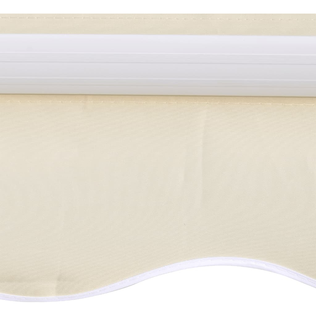Awning Top Canvas Cream 9' 10&quotx8' 2" (Frame Not Included)