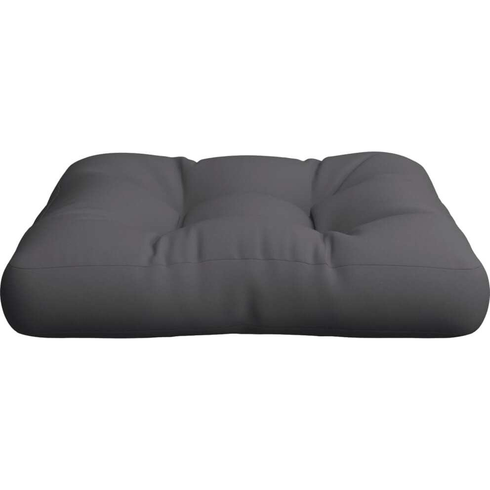 Upholstered Seat Cushion 23.6" x 23.6" x 3.9" Gray