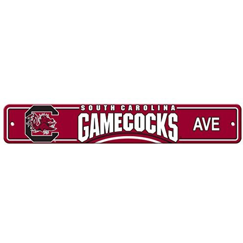 South Carolina Gamecocks Sign 4x24 Plastic Street Style CO