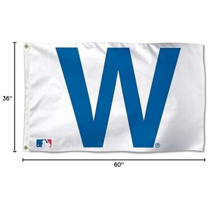 Chicago Cubs Flag 3x5 Deluxe Flag W