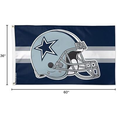Dallas Cowboys Flag 3x5 Deluxe Style
