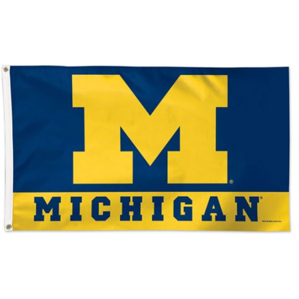 Michigan Wolverines Flag 3x5 Deluxe
