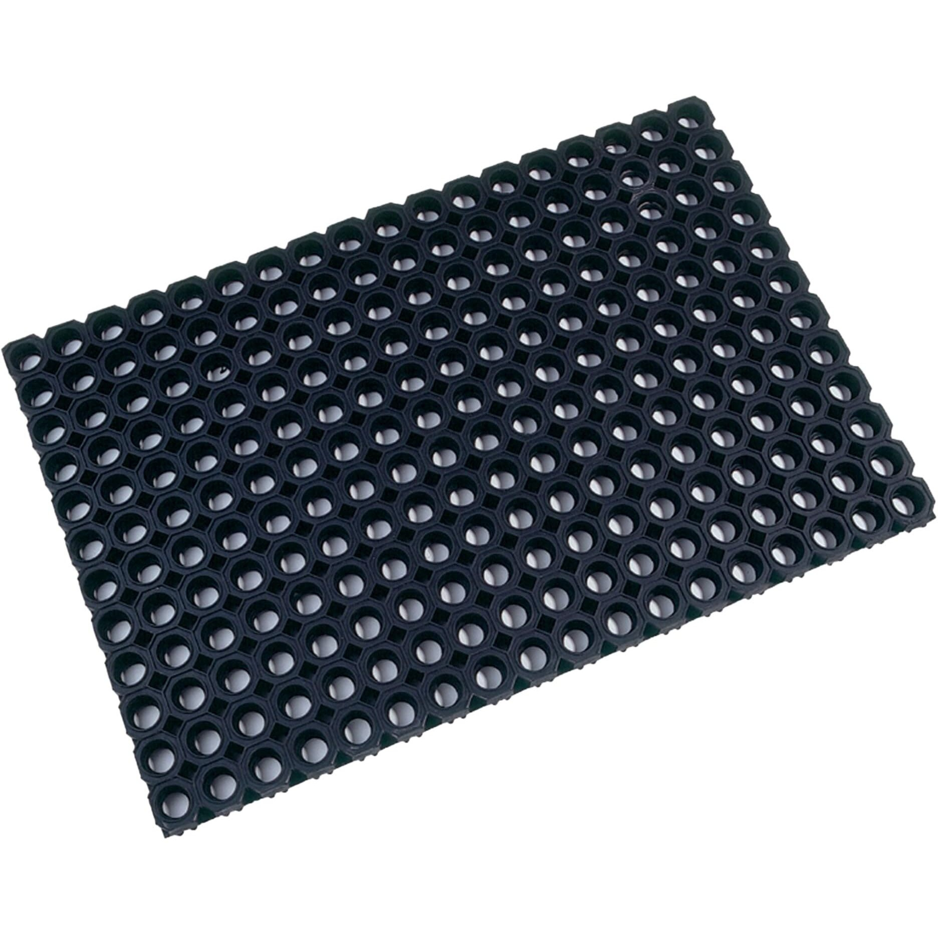 Doortex Octomat Black All-Weather Heavy Duty Outdoor Entrance mat - 24" x 32"