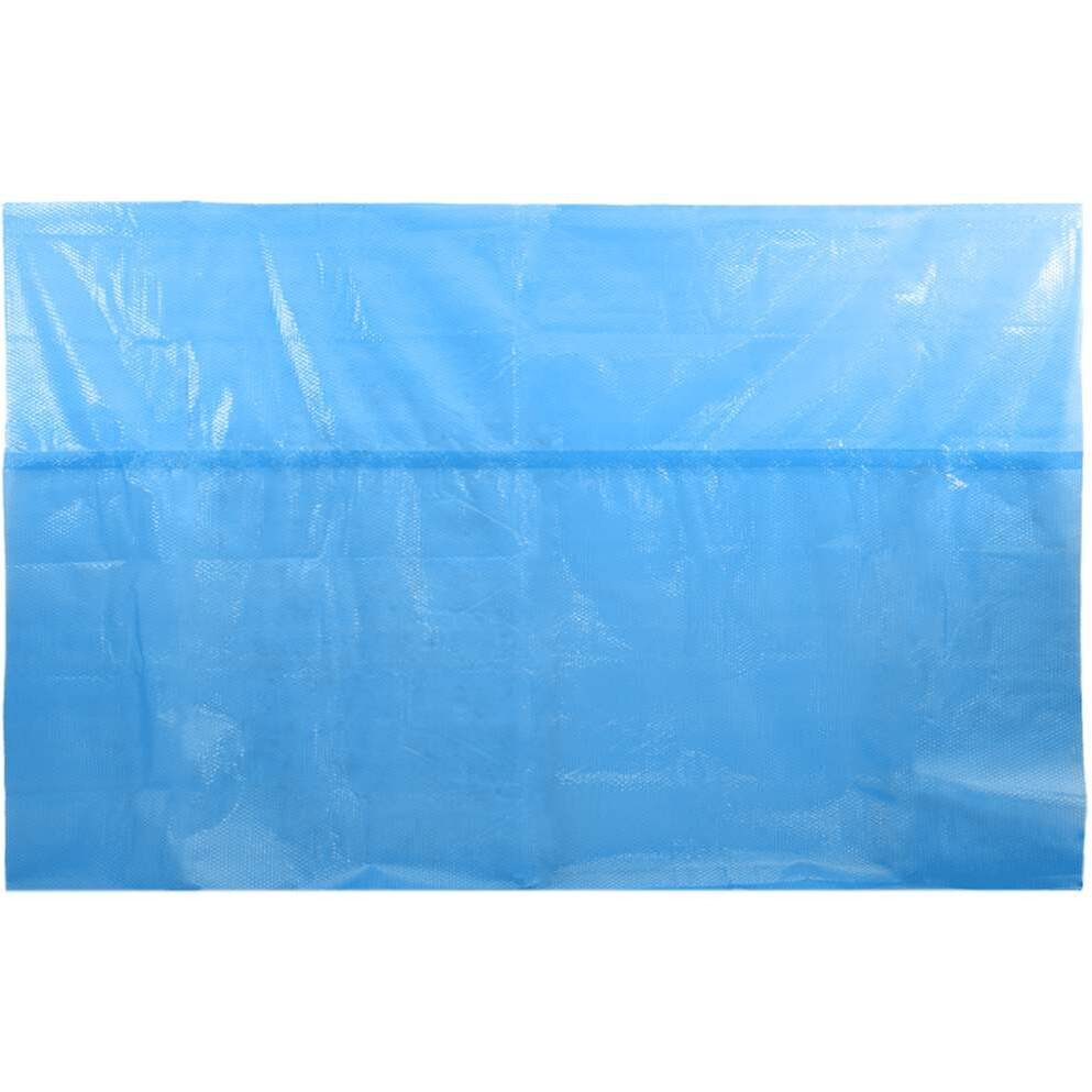 Rectangular Pool Cover 177 x 87 inch PE Blue