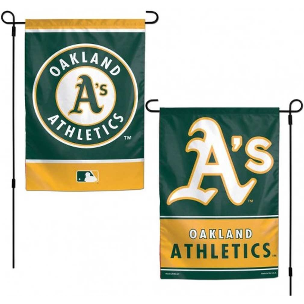 Oakland Athletics Flag 12x18 Garden Style 2 Sided
