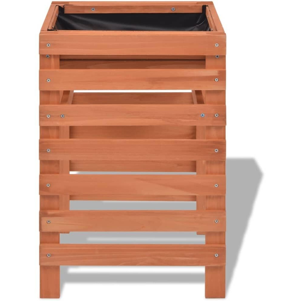 vidaXL Planter 14.9&quotx14.1&quotx23.6" Wood